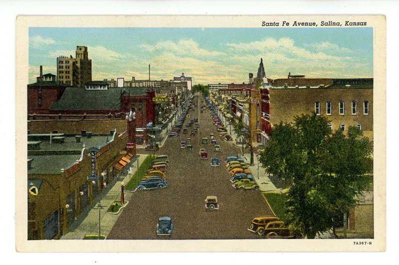 KS - Salina. Santa Fe Avenue
