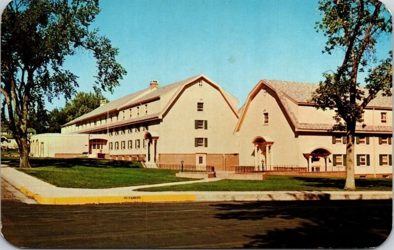 Wilson Hall Wiebking Colorado State College Greeley CO Colorado Postcard UNP VTG