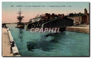 Dieppe - The Swing Bridge Pollet - Postcard Old Bridge