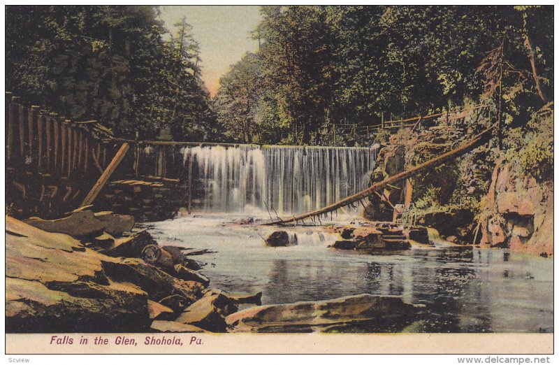 Falls In The Glen, Shohola, Pennsylvania, 1900-1910s