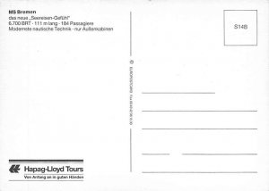 M.S. Bremen M.S. Bremen, Norddeutscher LLoyd View image 