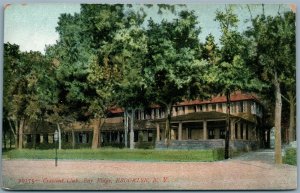 BROOKLYN NY BAY RIDGE CRESCENT CLUB ANTIQUE POSTCARD