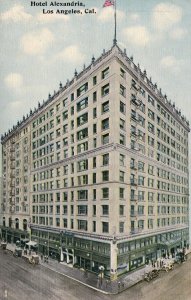 LOS ANGELES, California, 1900-1910s; Hotel Alexandria