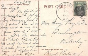 Louisville Kentucky Jewish Temple Vintage Postcard AA108977