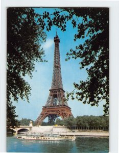 Postcard The Eiffel Tower, Paris, France