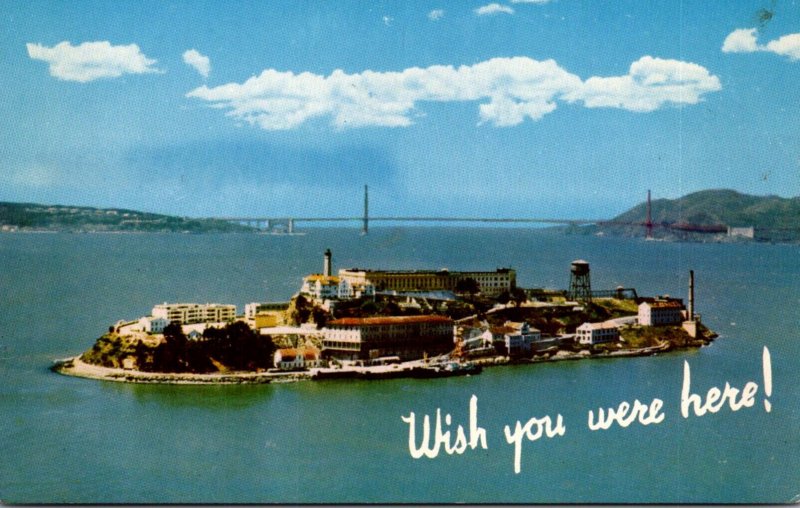 California San Francisco Alcatraz Island 1961