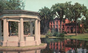 Vintage Postcard Soldiers & Sailors World War 1 Memorial Park Saratoga Springs