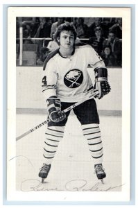 1974 Rene Robert Buffalo Sabres Signed Autographed Hockey New York NY Postcard 