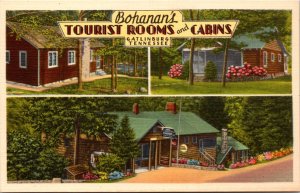 Linen PC Ray Bohanan's Tourist Court Rooms and Cabins in Gatlinburg, Tennessee