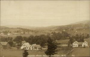 Canaan NH Indian River Valley Homes c1910 Real Photo Postcard