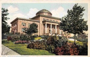 Court House Marquette Michigan 1910c Phostint postcard