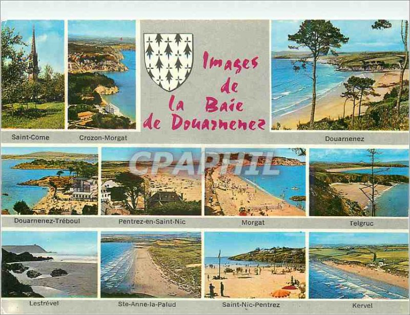 Modern Postcard Pictures of the Bay of Douarnenez Saint Come Crozont Morgat D...