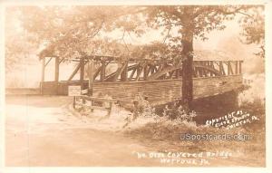 Ye Olde Covered Bridge Watrous PA Unused