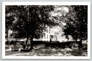 Longview WA St. Johns Hospital Washington RPPC Ellis Photo Postcard V25