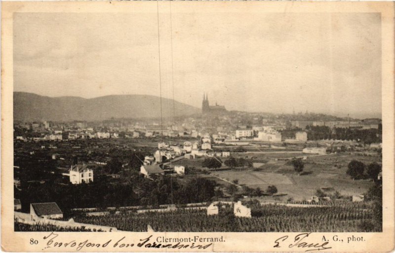 CPA Clermont-Ferrand Vue Generale FRANCE (1288607)