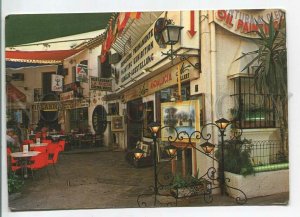 480854 Spain 1979 Costa del Sol Andalusian quarter shops tourists posted USSR