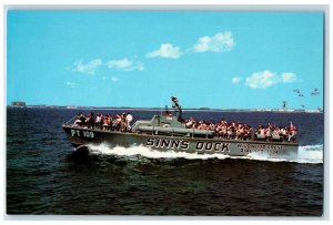 c1960 Captain Sinn's Dock PT 109 Wildwood New Jersey NJ Vintage Antique Postcard