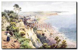 Old Postcard Sandown IOW