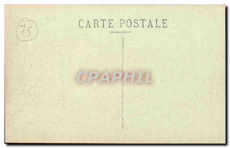 Postcard Old Paris City Hall