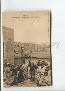 472801 Palestine HEBRON Watercarriers Vintage Vester Jerusalem postcard