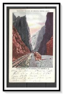Colorado, Denver - Royal Gorge on Denver & Rio Grande RR - Undivided - [CO-038]
