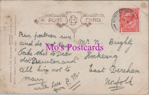 Genealogy Postcard - Brighty, Hockering, East Dereham, Norfolk  GL2304