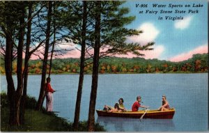 Vintage Postcard- Fairy Stone State Park, Virginia- KF17
