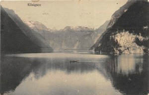 Salzburg Austria 1908 Postcard Kongsee Posted to San Francisco California USA