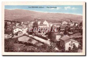 La Prugne (Allier) View Generale Old Post Card