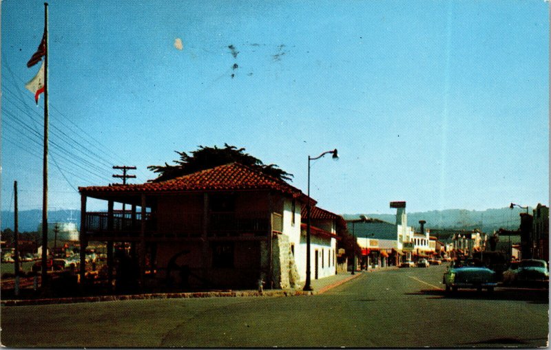 Vtg 1950s Old Customs House Monterey California CA Postcard