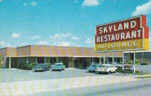 Skyland Restaurant And Lounge Perry Florida 1962