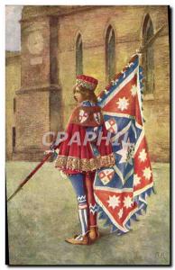 Postcard Old Paggi storiche delle Contrade di Siena Pantera Lion Costume Folk...