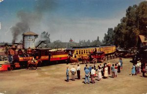 The Ghost Town and Calico Railroad Meeting the Stage Coach Buena, California ...