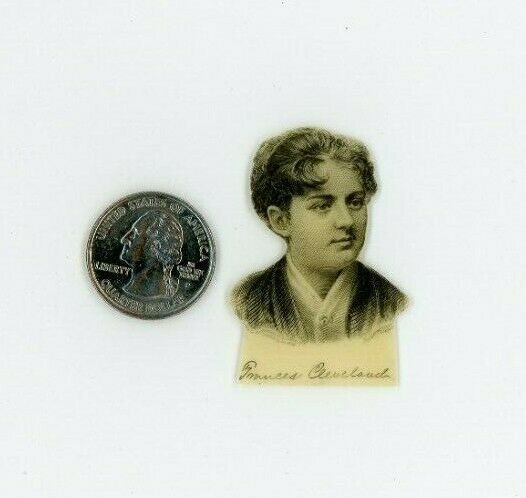 1870's-80's President Cleveland's Wife Francis Victorian Die Cut X125 