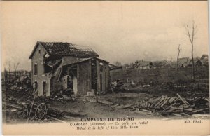 CPA Guerre COMBLES restes (25376)