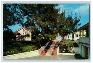 1957 San Salvador Cottages Daytona Beach Florida FL Vintage Postcard 
