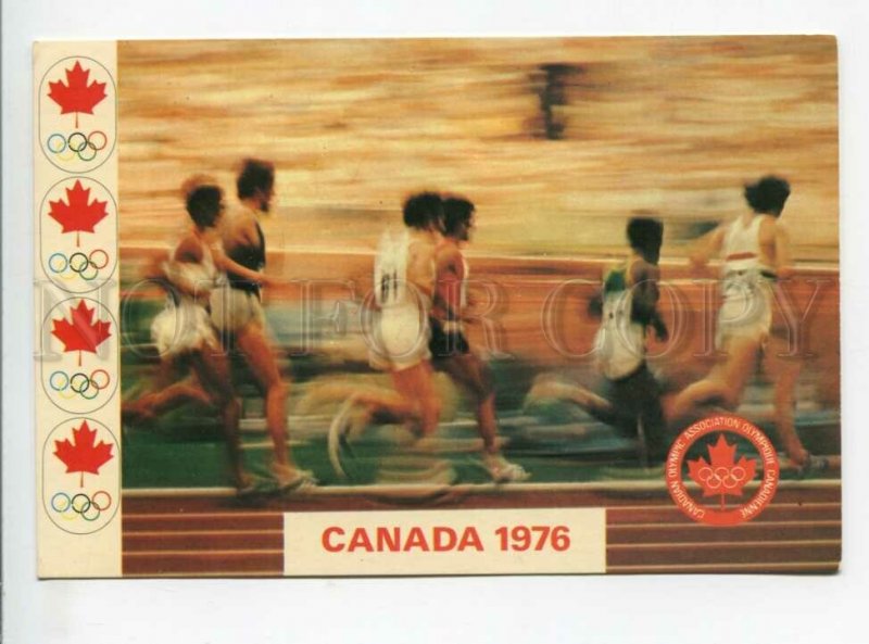 3165049 olympiad CANADA 1976 Canadian Athletes postcard