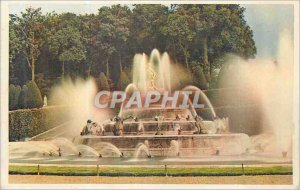 Postcard Old Park of Versailles Latona fountain