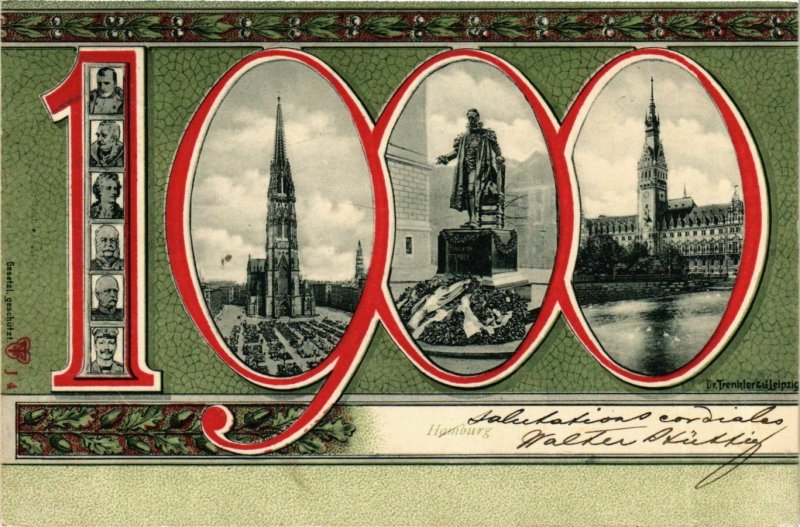 CPA AK Hamburg- souvenir GERMANY (900710)