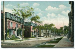 High Street From Cumberland Avenue Portland Maine 1910c postcard