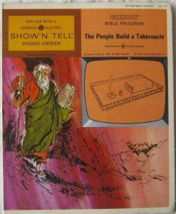 Vintage The People Build A Tabernacl Canon Bible Program For GE Show N Tell 1966