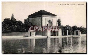 Old Postcard Morocco Marrakech (Morocco) Minhara