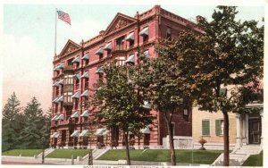 Vintage Postcard Buckingham Hotel Portsmouth New Hampshire Detroit Publishing Co