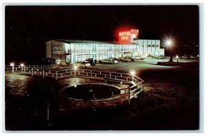 c1960 Sleepy Dutchman Motor Inn Exterior Amsterdam New York NY Unposted Postcard