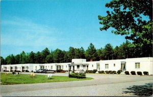 Bowie's Motor Court Motel Lorne VA Vintage Postcard S54