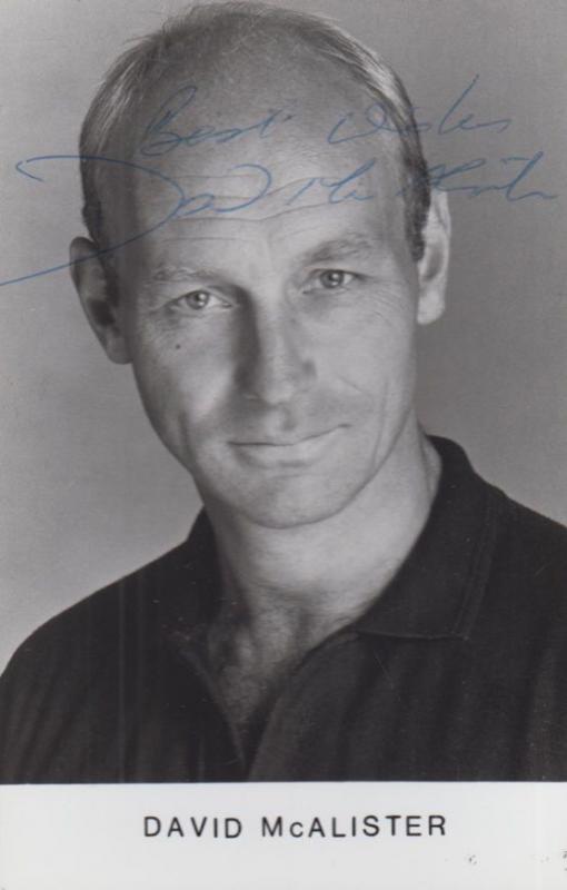 Hollyoaks David Mcalister Dennis Richardson Soap Award Winner Hand Signed Photo