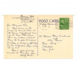 VT - Middlebury. Middlebury College, Pearsons Hall