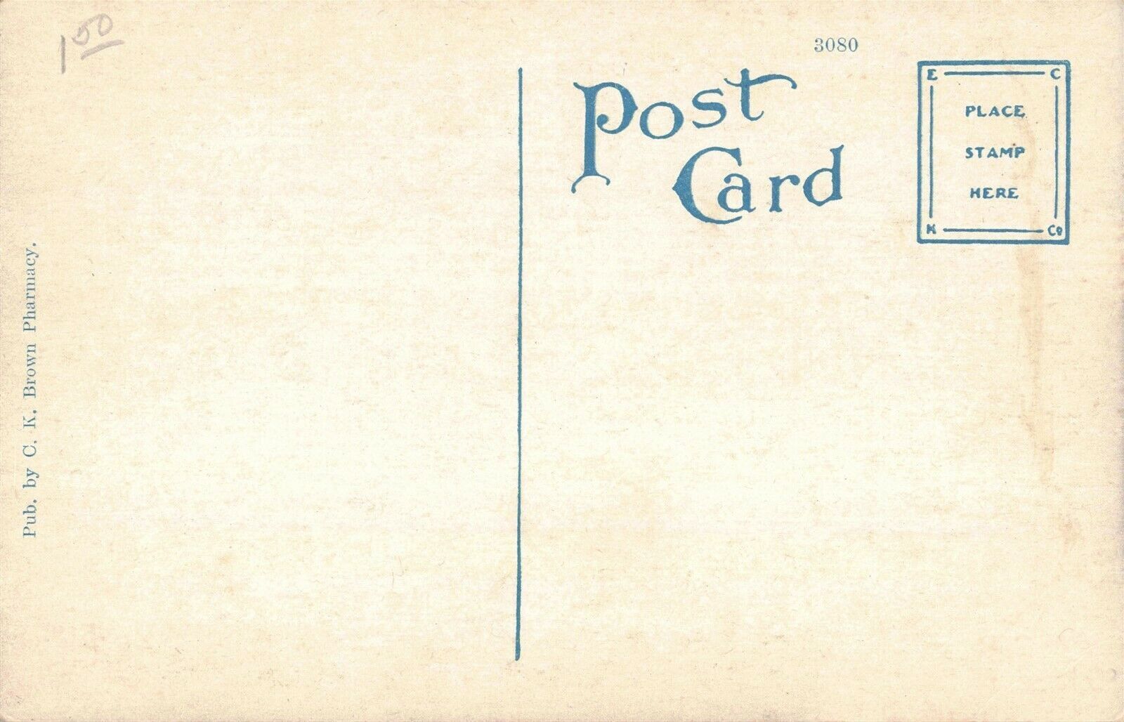 c.1907-15 Boy Fishing Cane Pole Delaware Deposit New York Postcard 2T7-116