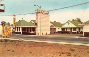 Rock Springs Wyoming Rose Court Vintage Postcard AA36007