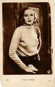 CPA AK Greta Garbo FILM STARS (815909)